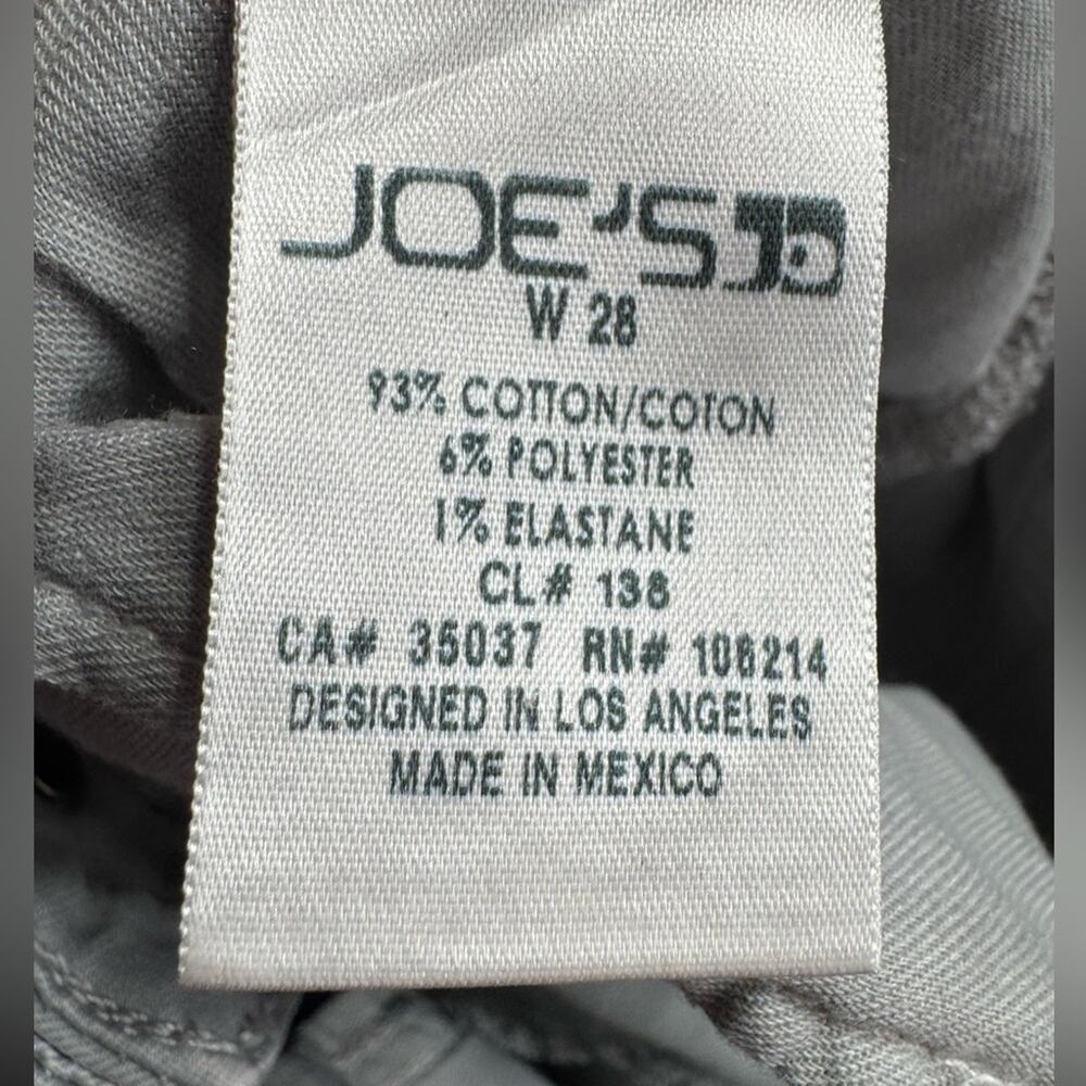 Joe’s Jeans Gray Distressed Skinny Jeans Pants Womens Size 28 - Picture 6 of 6